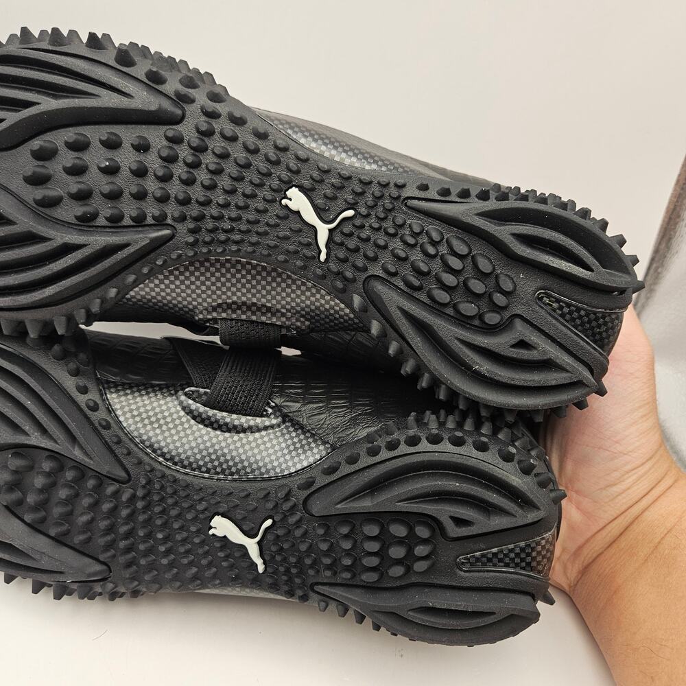 PUMA X A$AP ROCKY MEN'S 10.5 BLACK CROC MOSTRO 404408-01 SILVER CARBON NWOB - Picture 5 of 6
